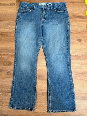 Vintage ‘03 Old Navy low rise  Boot Cut Jeans Size 8 Stretch Denim   Blue